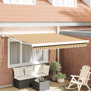 Tenda Retrattile Automatica Rigata Multicolore 300x250 cm