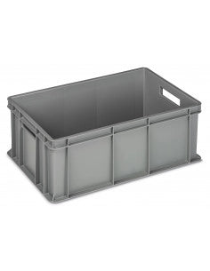 Cassa serie Europa 60x40 - H 22 cm - colore grigio - per uso industriale
