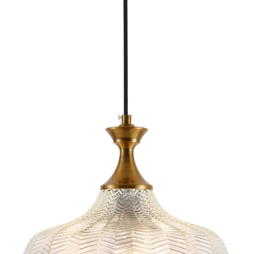 LÚZETE - LAMPADA DA SOFFITTO IN CRISTALLO BIANCO Ø 26 CM ROGAN