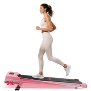 TAPIS ROULANT WALKING PAD PER CASA TAPIS ROULANT SOTTO SCRIVANIA CON DISPLAY LED ROSA