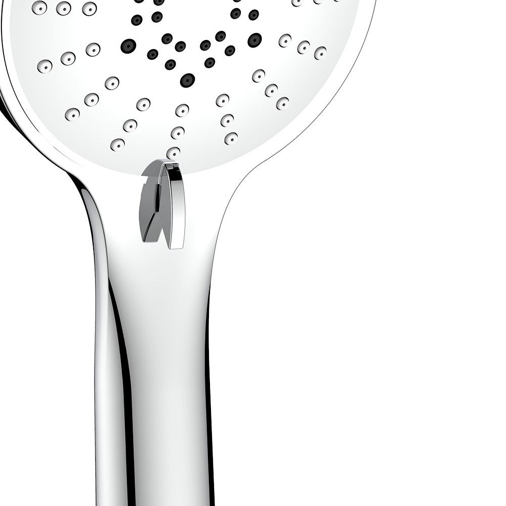 Doccino cromato a 5 getti - Serie Morfeo