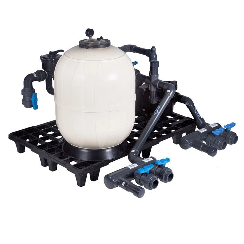 Impianto Di Filtrazione Preassemblato Side Da 35 Mc/h Con Valvola Laterale Portata (m³/h): 7.5 m³/h