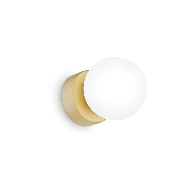 Lampada Da Parete Perlage Ap1 Bianco Ideal-Lux