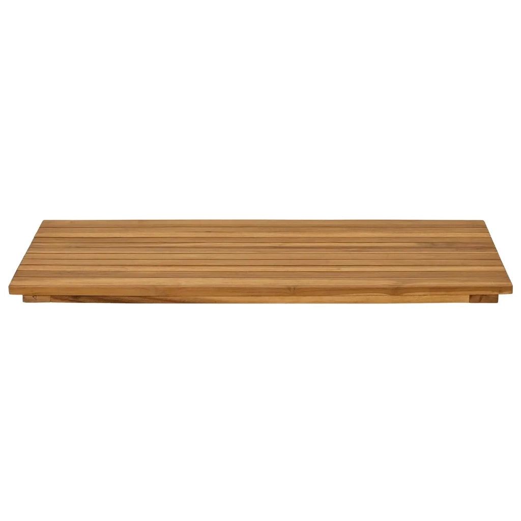 Piano del tavolo 90 x 45 x 3,5 cm Rettangolare Naturale 42033156