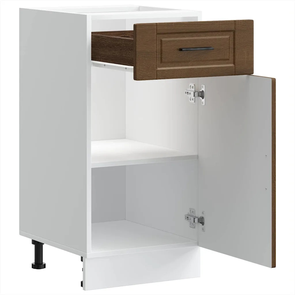 Base da Cucina Porto Rovere Marrone in Legno Multistrato 853954