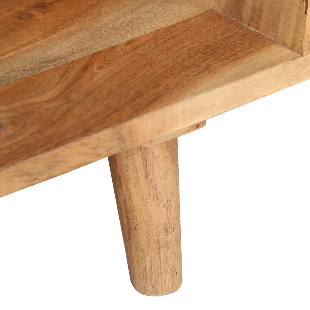 Mobile Porta TV 115x30x39 cm in Legno Massello di Acacia cod mxl 13056