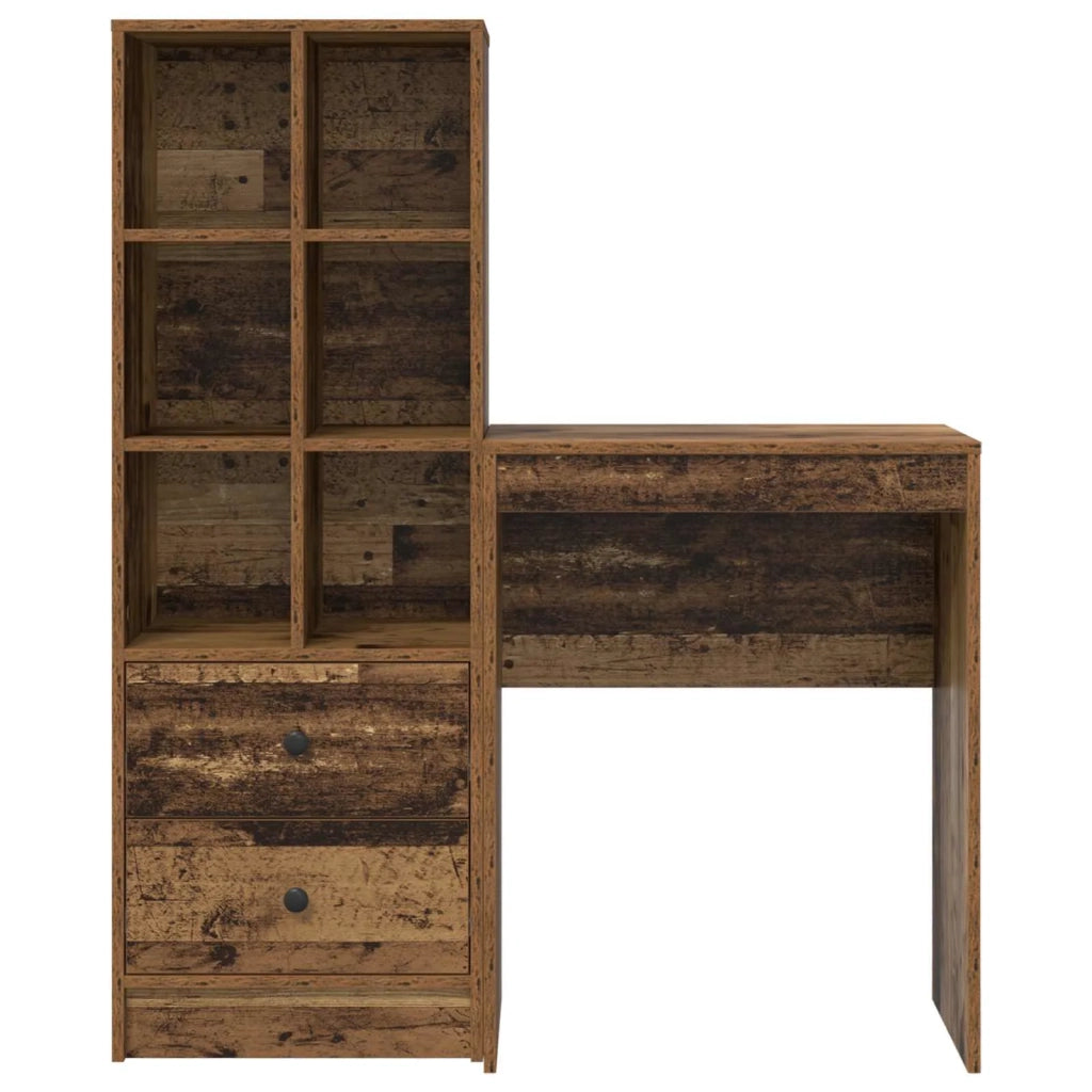 Scrivania Legno vecchio 105,5 x 34 x 127 cm 2 pz 3337303