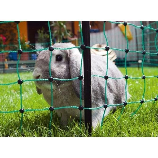 RabbitNet - KERBL - 50 m - 65 cm - Doppia punta - Verde