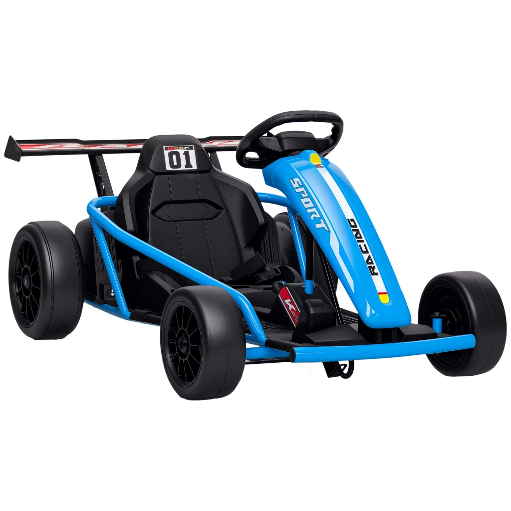 Kart elettrico per bambini ¨C Zephmum ¨C 119x77x54 cm blu