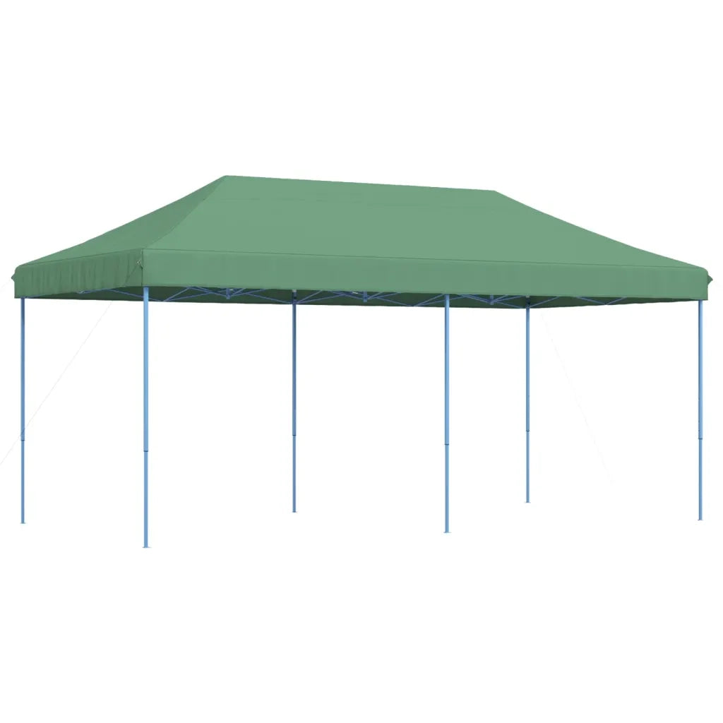 Tenda da Festa Pieghevole Pop-Up - Gazebo Verde 580x292x315 cm