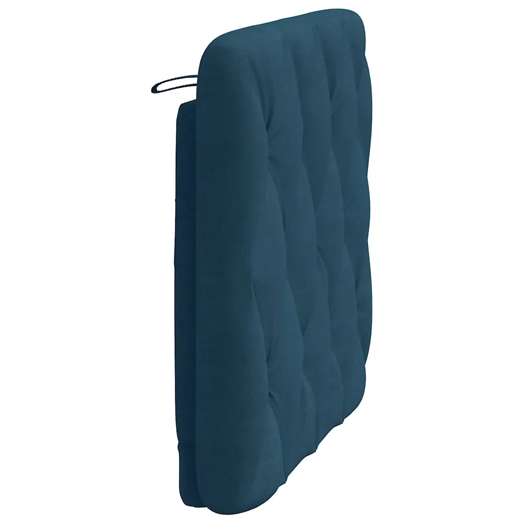 Cuscino Testiera Blu 90 cm in Velluto CFW9862419