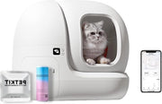 Ciotola per Gatti Autoigienizzante xSecure Eliminazione Odori Ciotola per Gatti Multiuso N50 Ciotola per Gatti