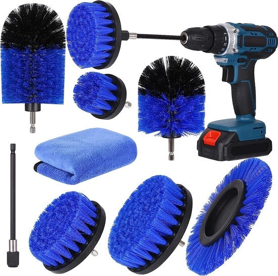 Kit di pulizia a 8 pezzi Borso di pulizia a spazzola Borso di pulizia a spazzola Power Scrubber Kit di pulizia per ruote Pannelli Pavimento della cucina Vasca da bagno, blu

Modello: 
Specifica tecnica: 
Codice prodotto: