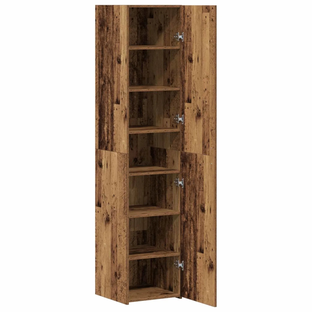 Credenza | Madia | Buffet da pranzo | Armadio da pranzo Legno vecchio 40 x 42,5 x 185 cm