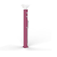 Doccia Solare Jolly Go 23 Litri In Alluminio Con Doccetta E Nebulizzatore Colore Fuxia Cv-Jg150/4003
