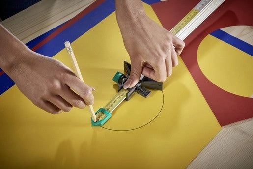 Wolfcraft Guida di Tracciatura per Doppiometro per Marcatura e Disegno – 5221000