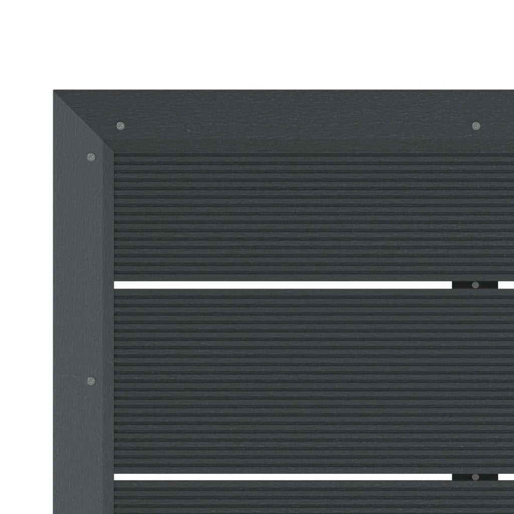 Piastra base per doccia Nero 101 x 63 x 5,5 cm WPC