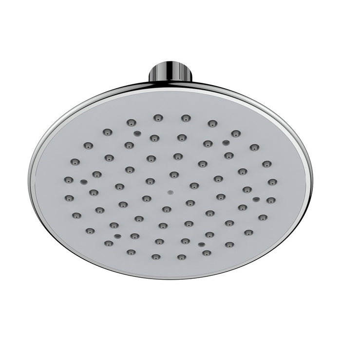 Soffione in abs cromato e grigio - Serie Icaria