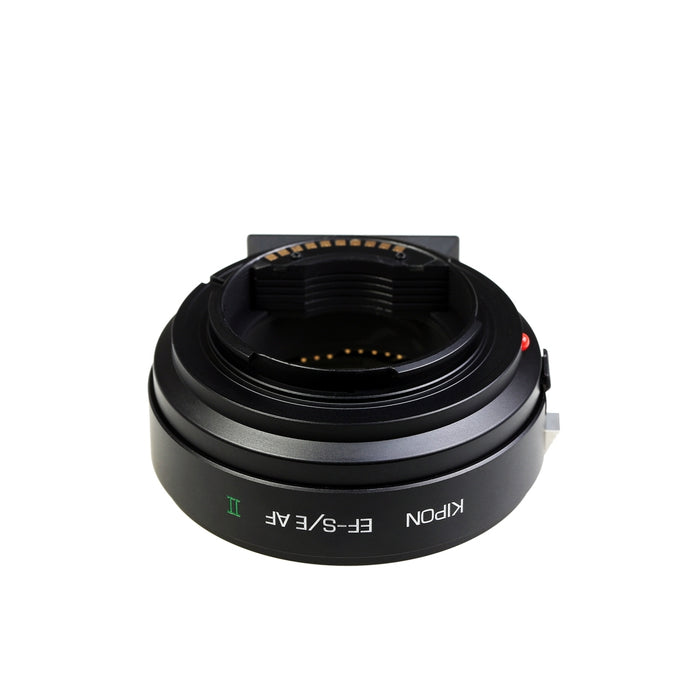 Kipon AF Adattatore per Canon EF a Sony E con supporto