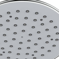 Soffione in abs cromato e grigio - Serie Icaria