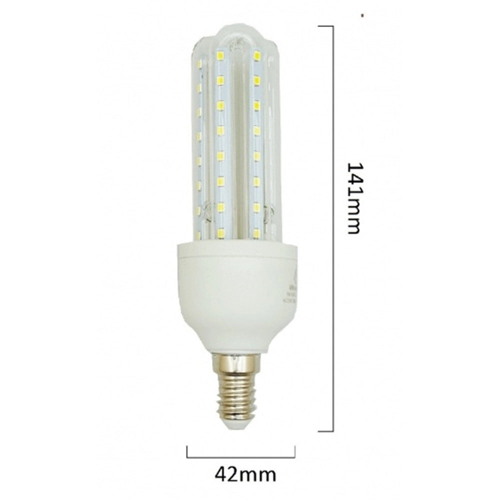 Trade Shop - Lampadina Led E14 9w 3u Jn11 Luce Tubolare Tubo Lineare Luce Naturale 4000k 855lm 87194 -