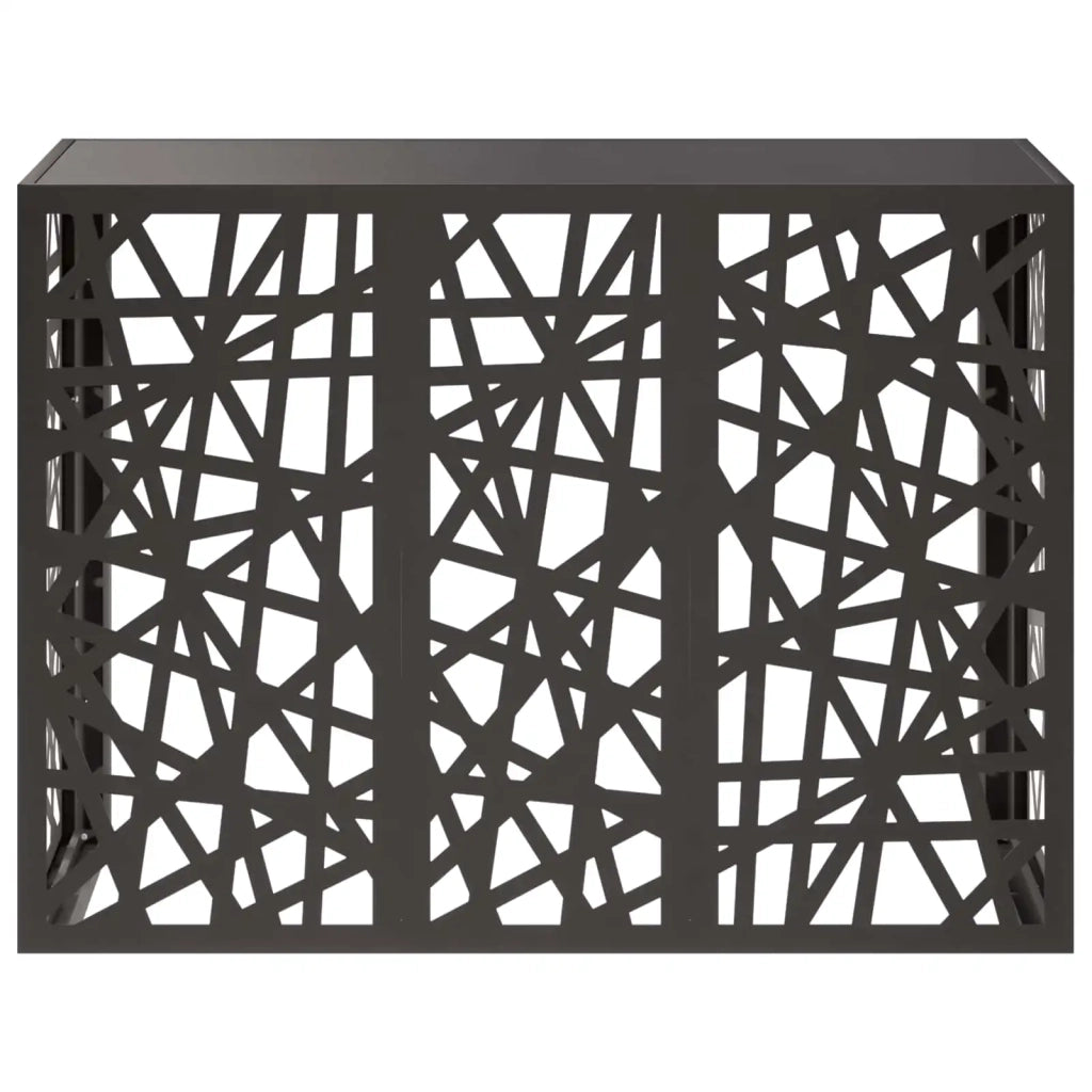 Copertura per condizionatore d'aria Nero 110 x 50 x 80 cm 8014164
