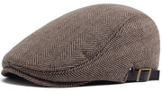 Cappello da pittore di alta qualità, barretto per signori autunno inverno, pet retro a forma di becco di anatra per adulti e anziani