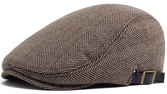 Cappello da pittore di alta qualità, barretto per signori autunno inverno, pet retro a forma di becco di anatra per adulti e anziani