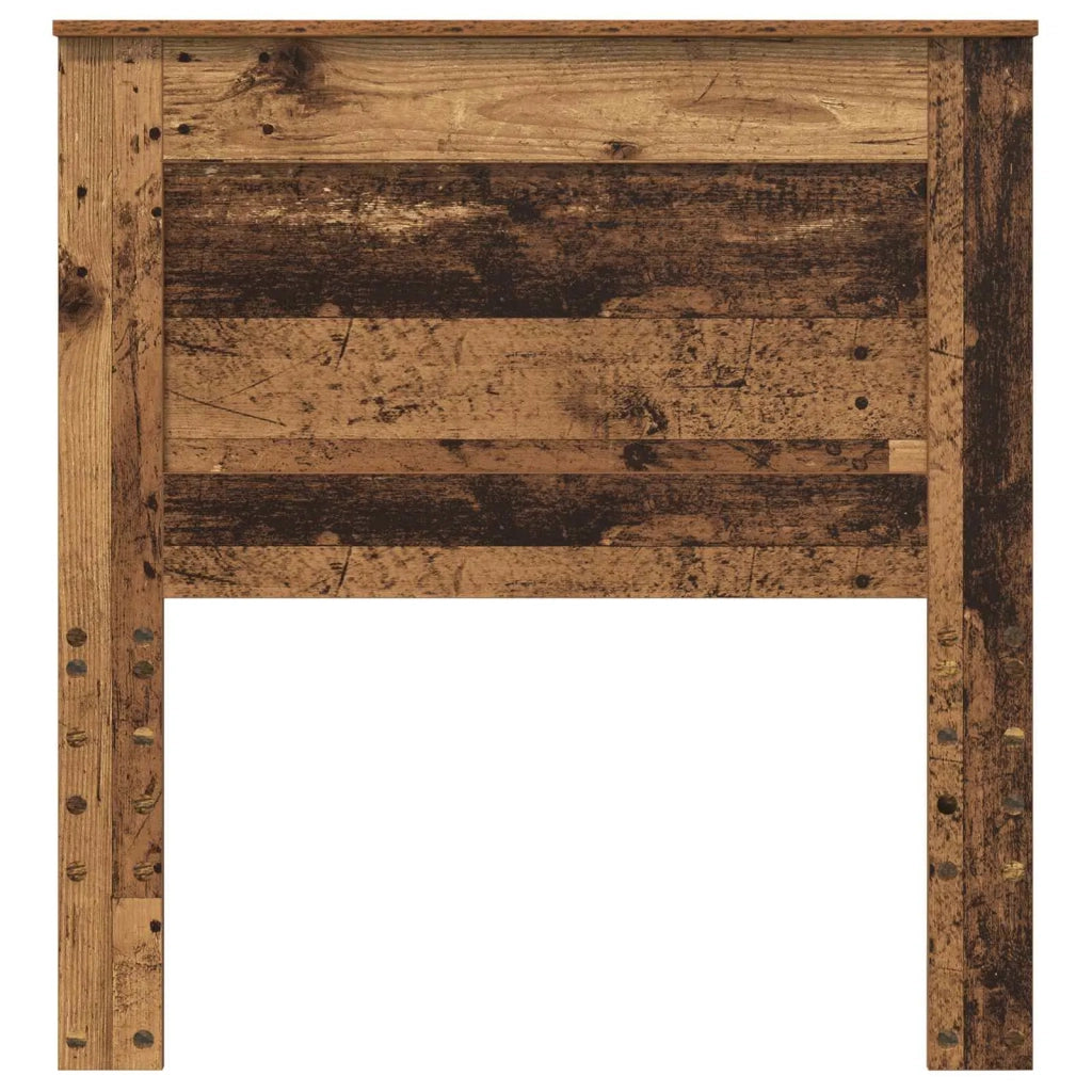 Testiera | Testata con Testiera | Testata Legno vecchio 90 cm Legno multistrato