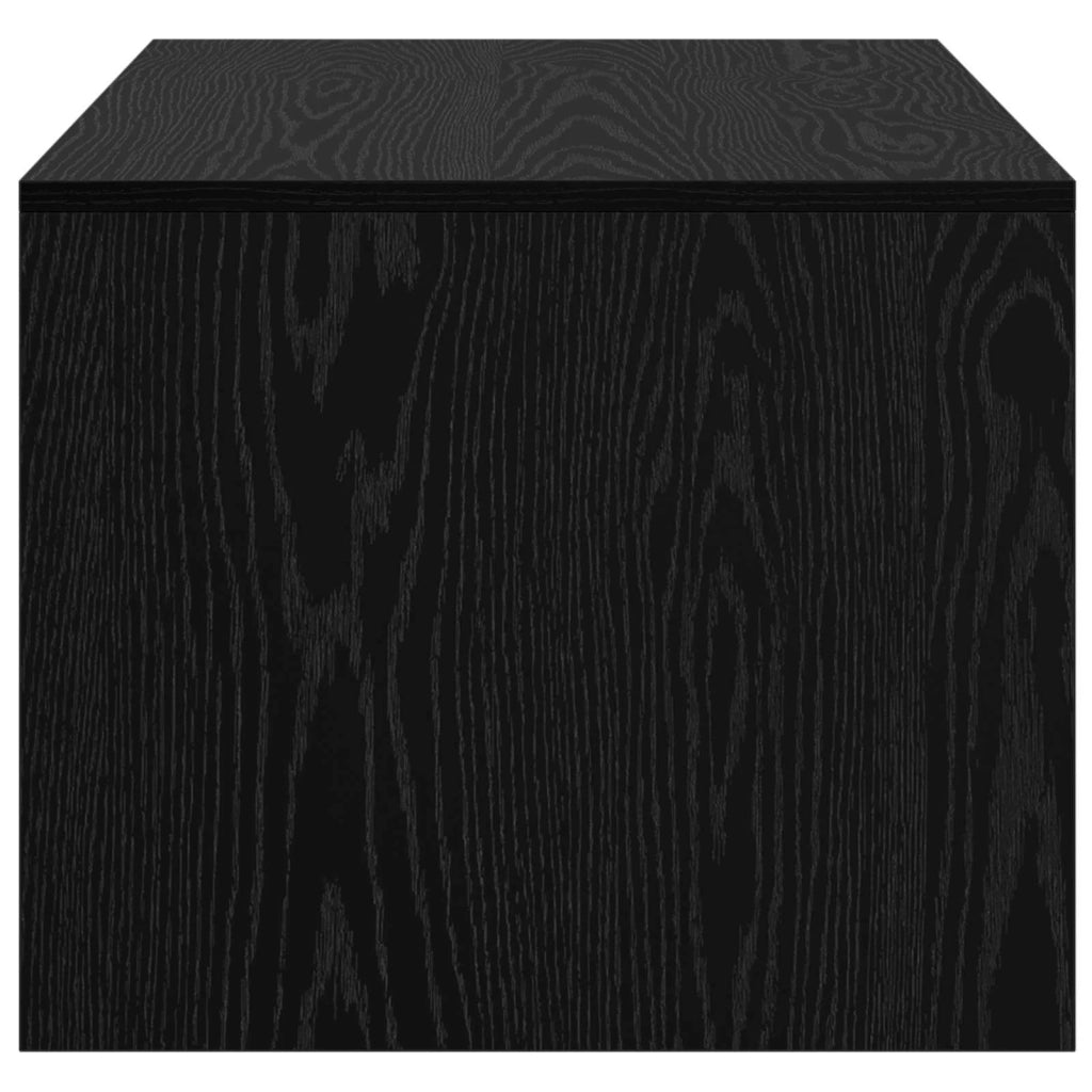 Tavolino da salotto Rovere Nero 90 x 50 x 41.5 cm 8017368
