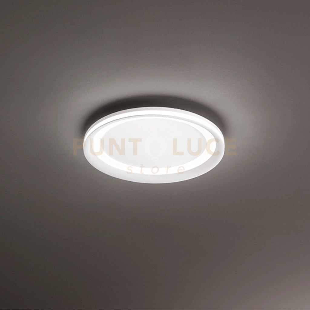 Plafoniera in alluminio colore bianco Edge LED 66W 3000K CRI?83 220-240V 50/60Hz 4620Lm biemissione