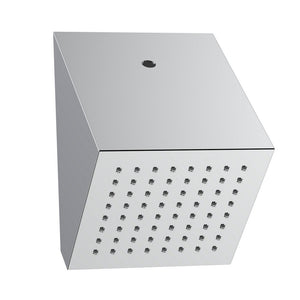 Soffione a muro quadrato 16x16cm - Serie Delfi