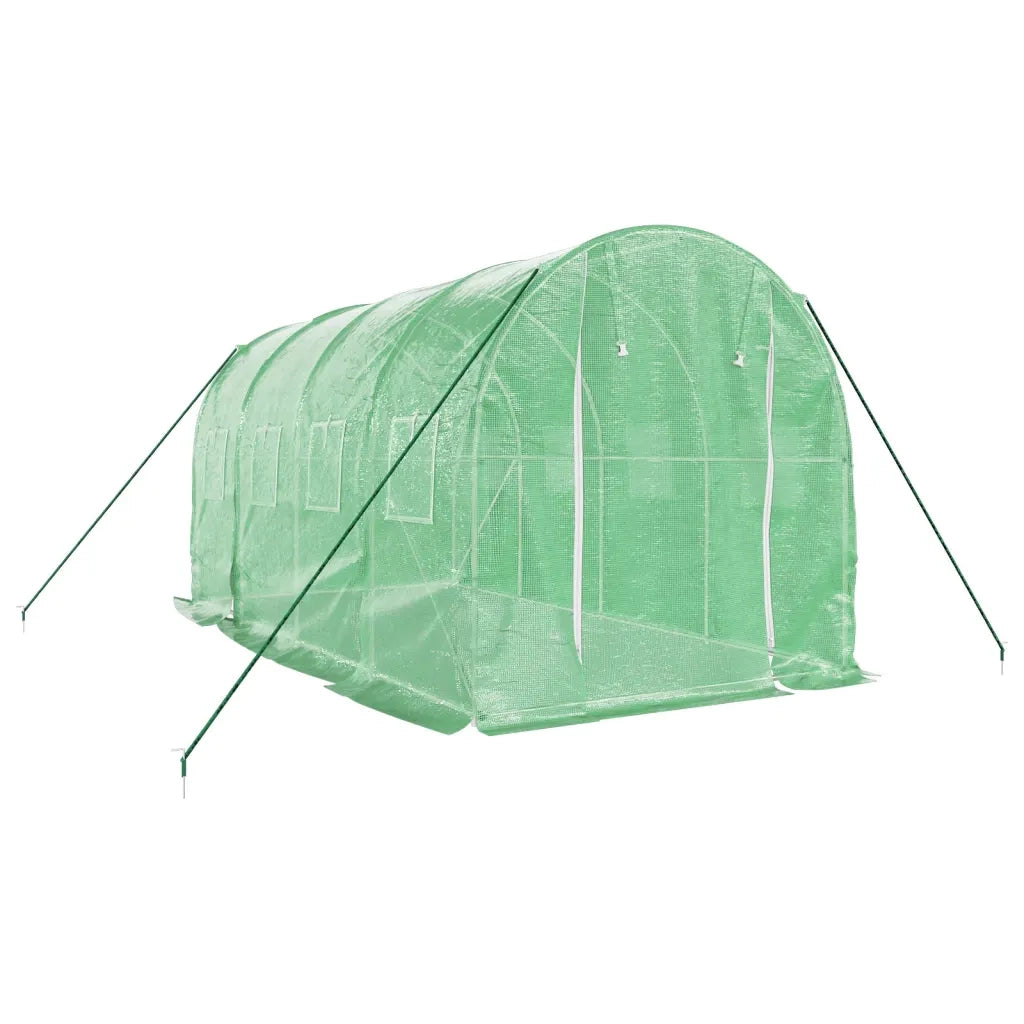 Serra con Telaio in Acciaio Verde 8 m2 4x2x2 m CFW4359761