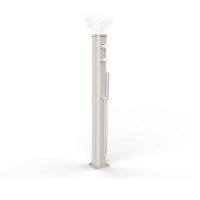 Doccia Solare Jolly Go 23 Litri In Alluminio Con Doccetta E Nebulizzatore Colore Bianca Cv-Jg150/9001