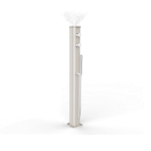 Doccia Solare Jolly Go 23 Litri In Alluminio Con Doccetta E Nebulizzatore Colore Bianca Cv-Jg150/9001