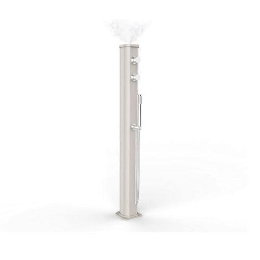 Doccia Solare Jolly Go 23 Litri In Alluminio Con Doccetta E Nebulizzatore Colore Bianca Cv-Jg150/9001