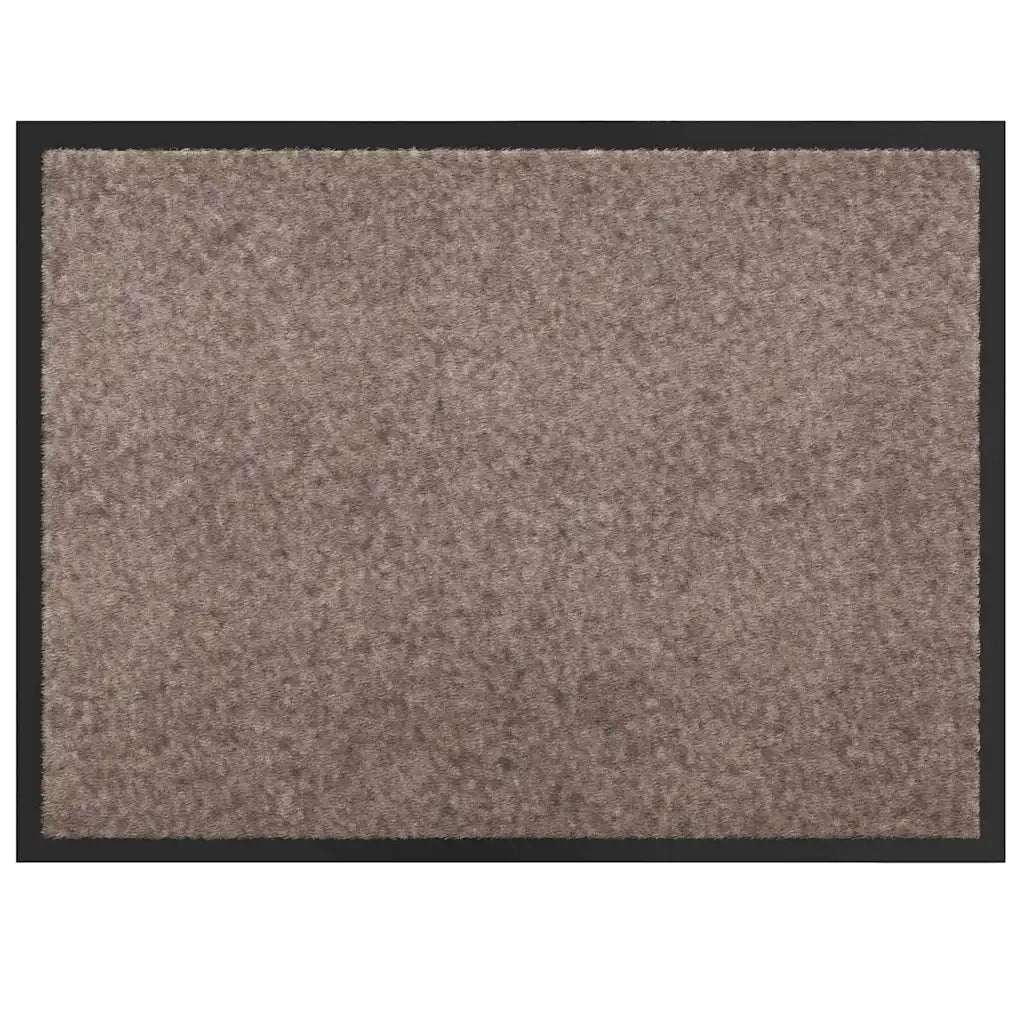 Tappetino Beige 60 x 40 x 1.2 cm Tessuto Teddy 42013441