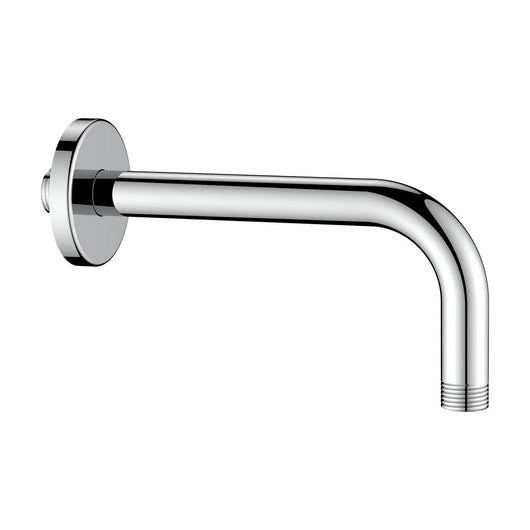 Braccio doccia tondo lungo 20 cm con rosone