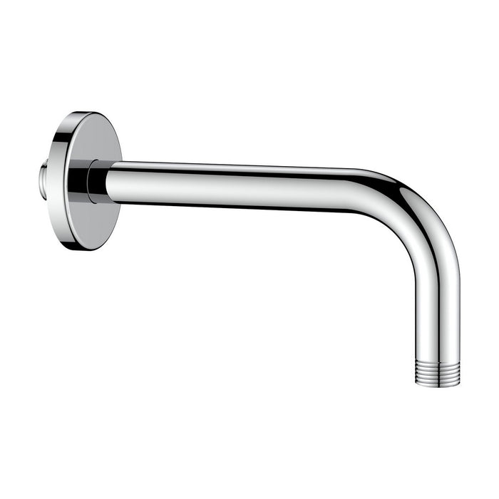 Braccio doccia tondo lungo 20 cm con rosone