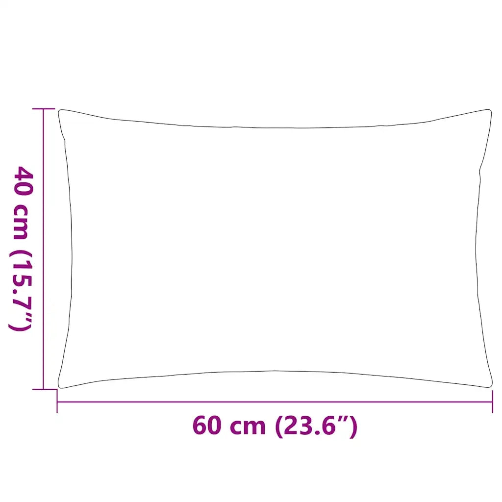 Cuscini da Esterno 4 pz 60x40 cm Verde Mela CFW7961814