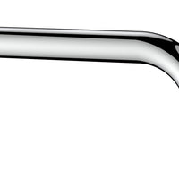 Braccio doccia tondo lungo 20 cm con rosone