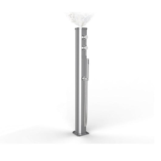 Doccia Solare Jolly Go 23 Litri In Alluminio Con Doccetta E Nebulizzatore Colore Inox Paint Cv-Jg150/9007