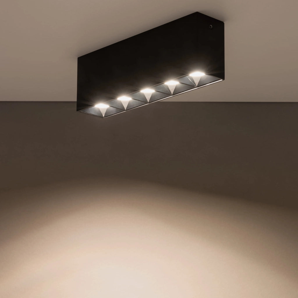 Faretto lineare 20W LED 3000K nero Nowodvorski 10055