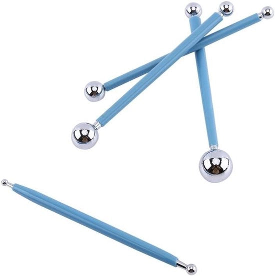 Kit di modellazione ceramica 4 in 1 con teste doppie - Accessori per creare sculture in ceramica