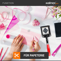 Taglierina per fototessere 50 x 50 mm, Fustellatrice manuale per taglio foto in formato fototessera, con manico ergonomico