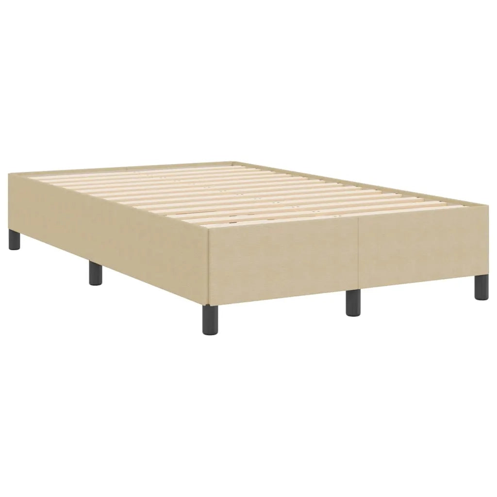 Letto a molle Grigio Verde 120 x 190 cm Tessuto in Cords 42006961
