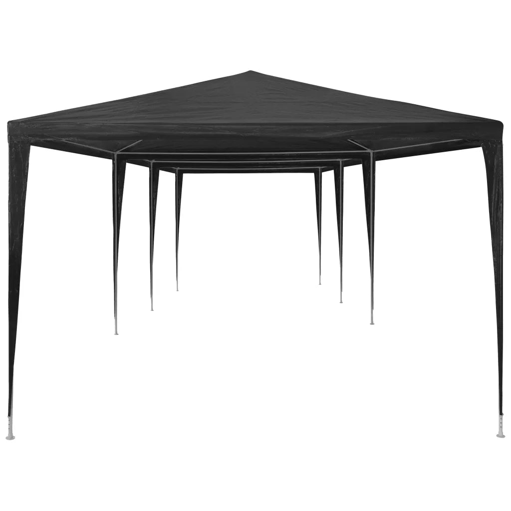 Tenda per Feste 3x9 m in PE Antracite 45089