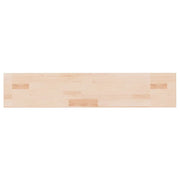 Mensola | Ripiano | Scaffale 100x20x2,5 cm Legno Massello di Rovere Non Trattato