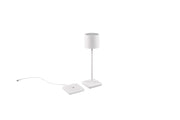 Lampada portatile da esterno Fernandez bianca LED IP54