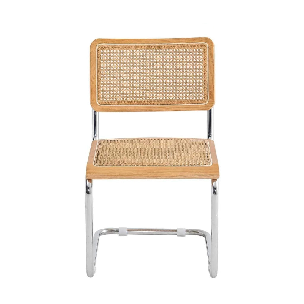 LÚZETE - SEDIA WEBSTER IN RATTAN PL COLORE NATURALE
